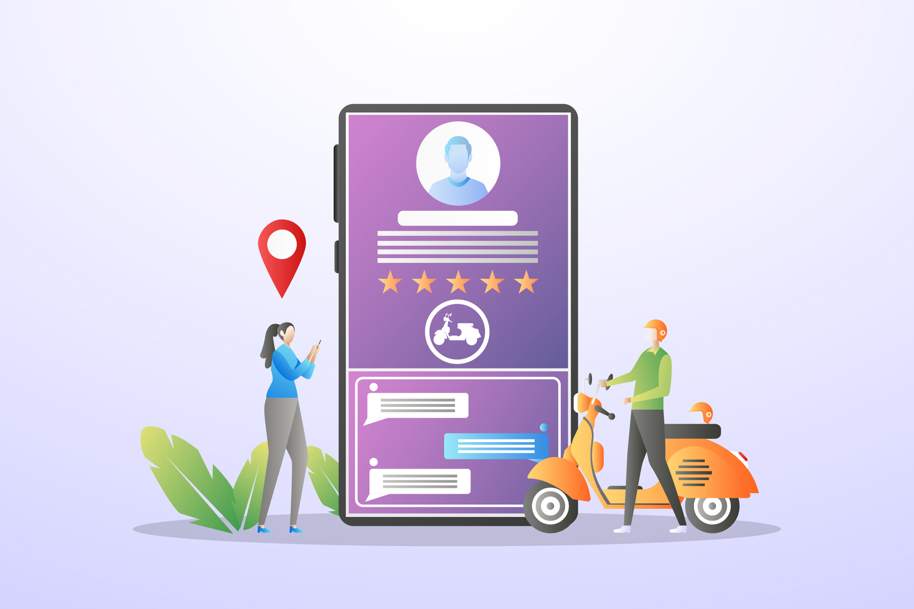 IN-APP DELIVERY MANAGEMENT